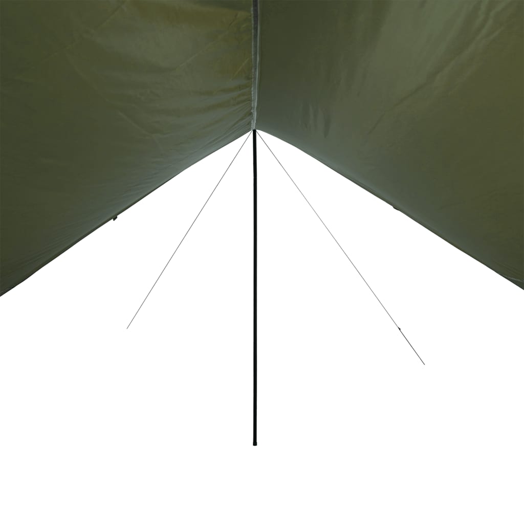 Kampeerluifel waterdicht 438x376x212 cm olijfgroen is nu te koop bij PeponiXL, paradijselijk wonen!