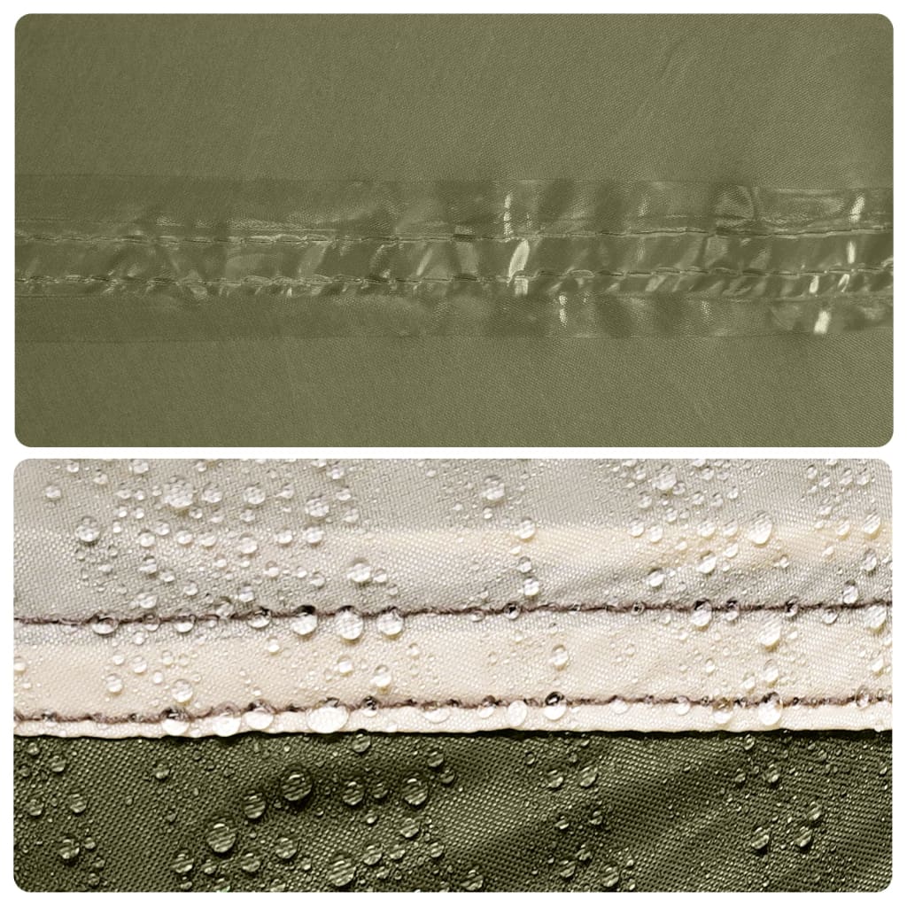 Kampeerluifel waterdicht 438x376x212 cm olijfgroen is nu te koop bij PeponiXL, paradijselijk wonen!