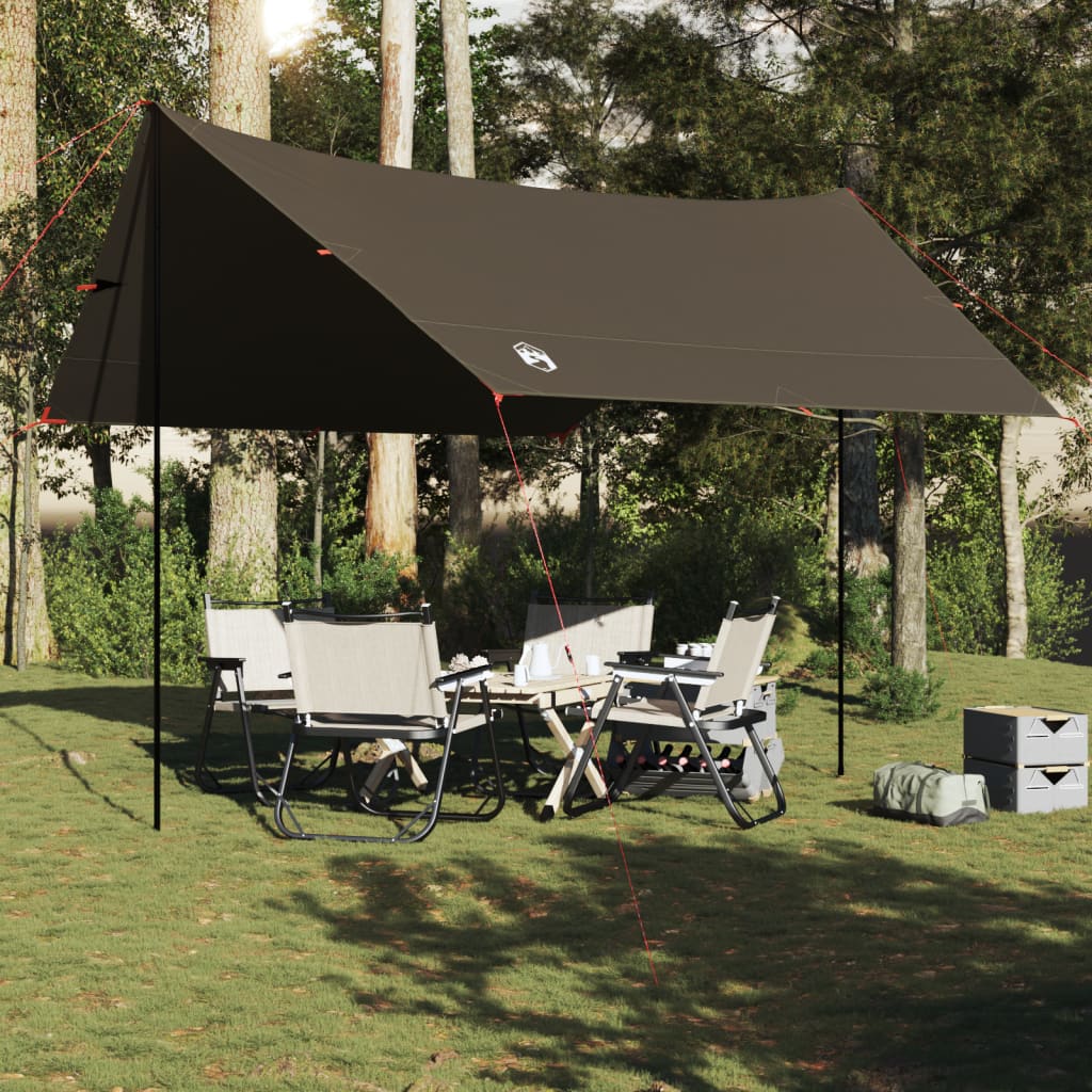 Kampeerluifel waterdicht 438x376x212 cm bruin is nu te koop bij PeponiXL, paradijselijk wonen!