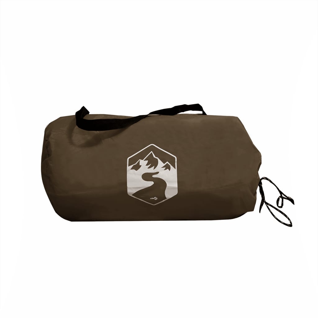 Kampeerluifel waterdicht 438x376x212 cm bruin is nu te koop bij PeponiXL, paradijselijk wonen!