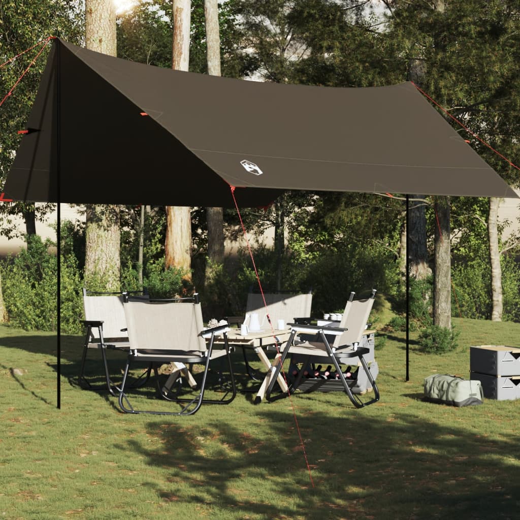 Kampeerluifel waterdicht 438x376x212 cm bruin is nu te koop bij PeponiXL, paradijselijk wonen!