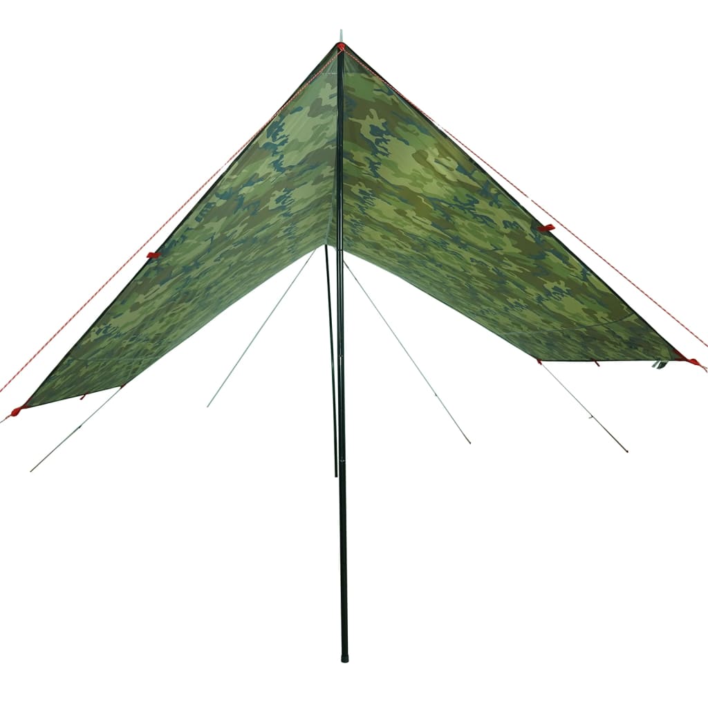 Kampeerluifel waterdicht 462x306x211 cm camouflage is nu te koop bij PeponiXL, paradijselijk wonen!