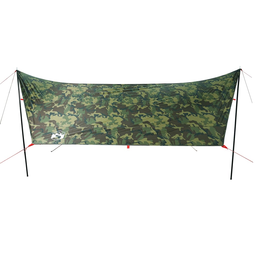 Kampeerluifel waterdicht 462x306x211 cm camouflage is nu te koop bij PeponiXL, paradijselijk wonen!