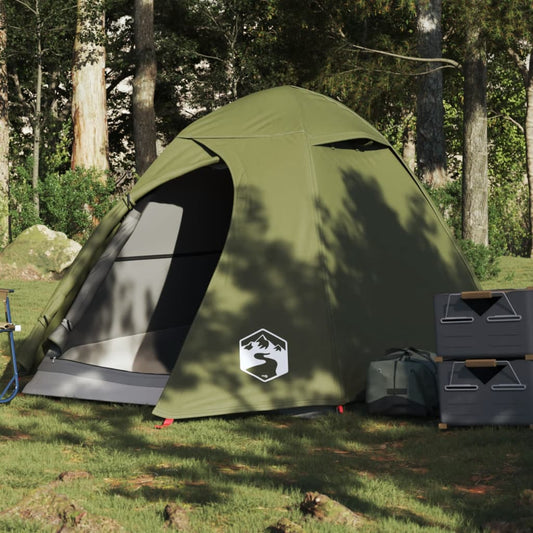 Koepeltent 2-persoons waterdicht olijfgroen is nu te koop bij PeponiXL, paradijselijk wonen!