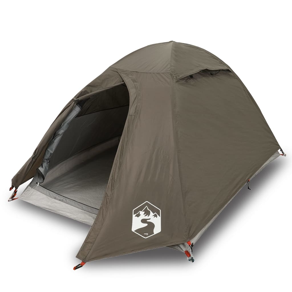 Koepeltent 2-persoons waterdicht bruin is nu te koop bij PeponiXL, paradijselijk wonen!