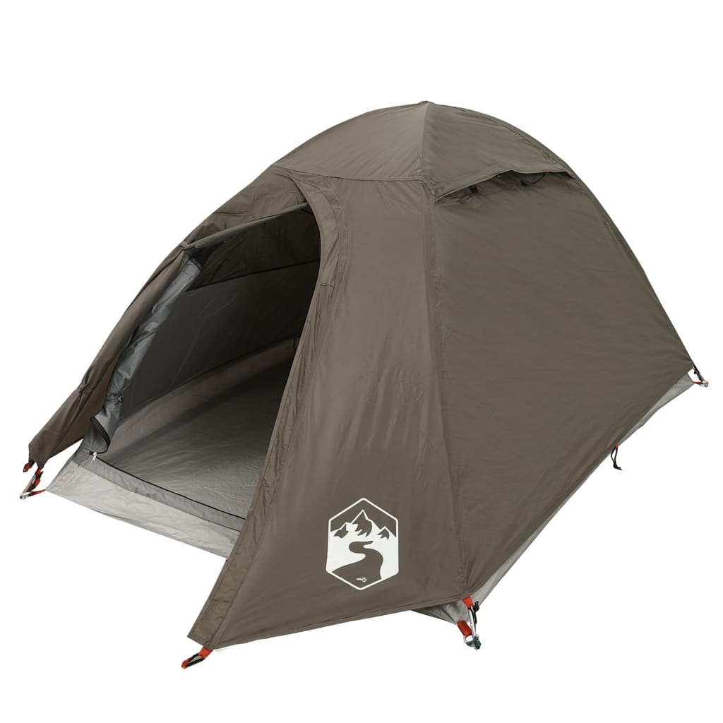 Koepeltent 2-persoons waterdicht bruin is nu te koop bij PeponiXL, paradijselijk wonen!