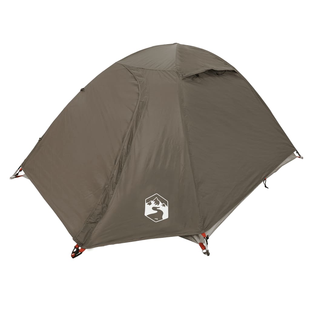 Koepeltent 2-persoons waterdicht bruin is nu te koop bij PeponiXL, paradijselijk wonen!