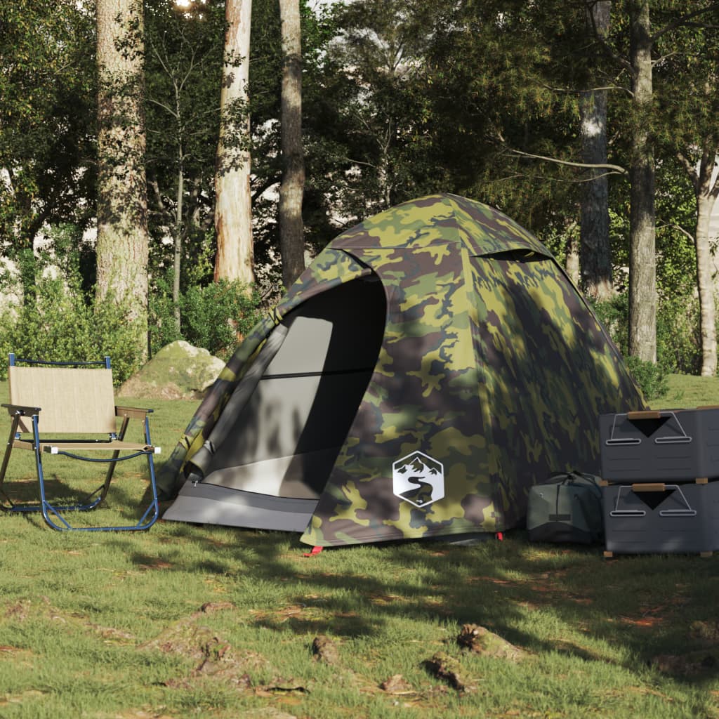 Koepeltent 2-persoons waterdicht camouflage is nu te koop bij PeponiXL, paradijselijk wonen!