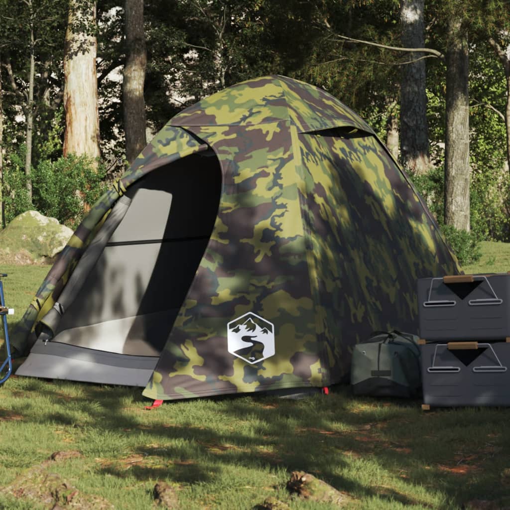 Koepeltent 2-persoons waterdicht camouflage is nu te koop bij PeponiXL, paradijselijk wonen!