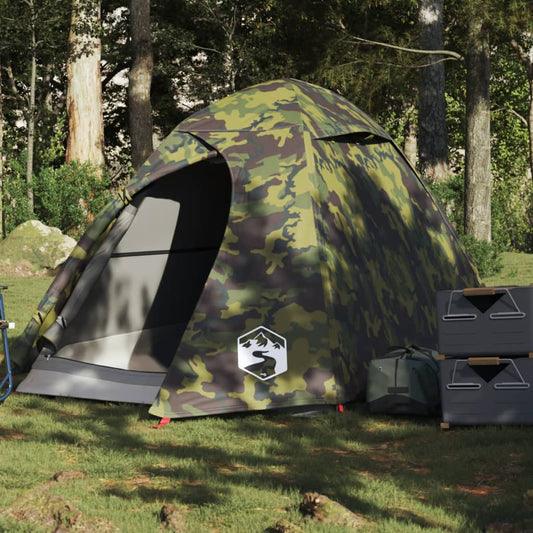 Koepeltent 2-persoons waterdicht camouflage is nu te koop bij PeponiXL, paradijselijk wonen!