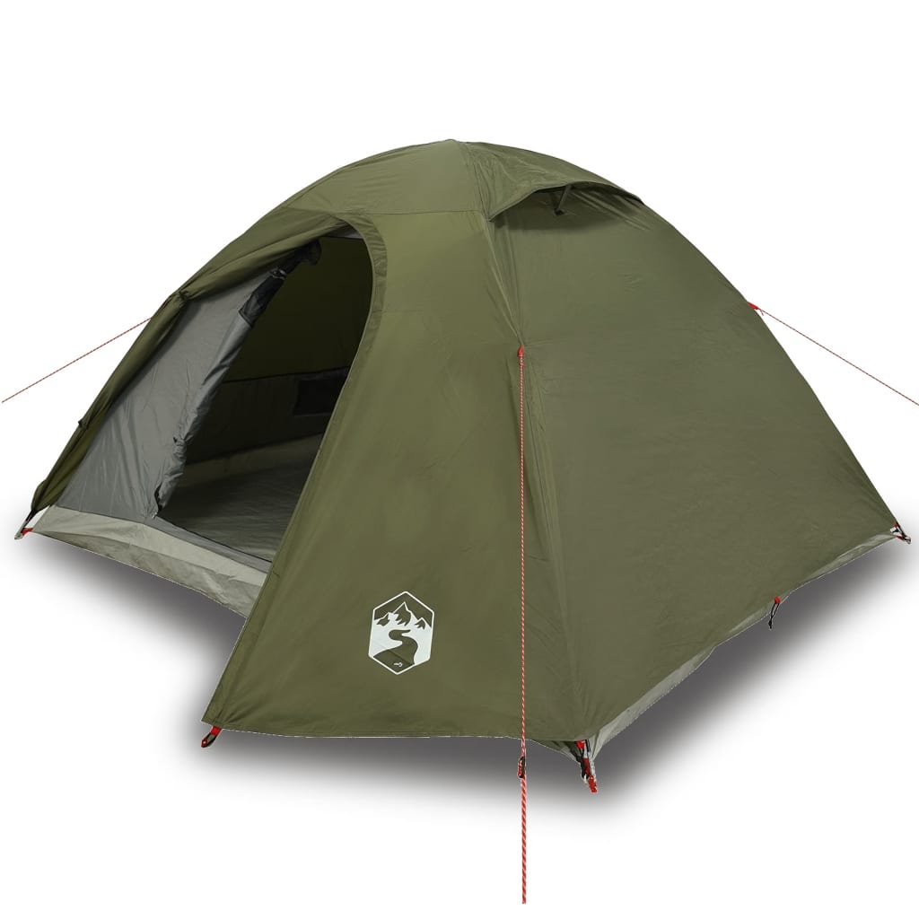 Koepeltent 3-persoons waterdicht olijfgroen is nu te koop bij PeponiXL, paradijselijk wonen!