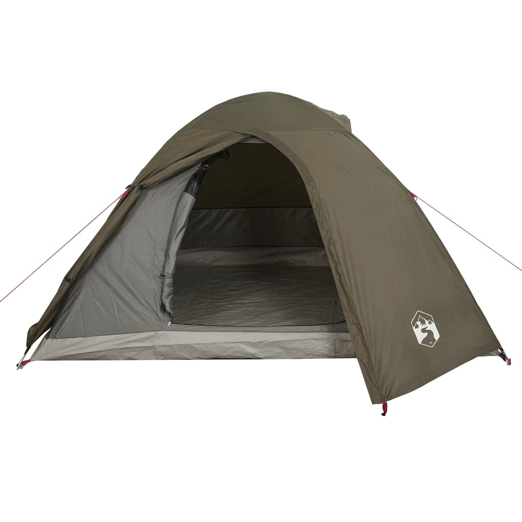 Koepeltent 3-persoons waterdicht bruin is nu te koop bij PeponiXL, paradijselijk wonen!