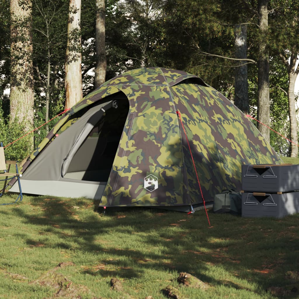 Koepeltent 3-persoons waterdicht camouflage is nu te koop bij PeponiXL, paradijselijk wonen!