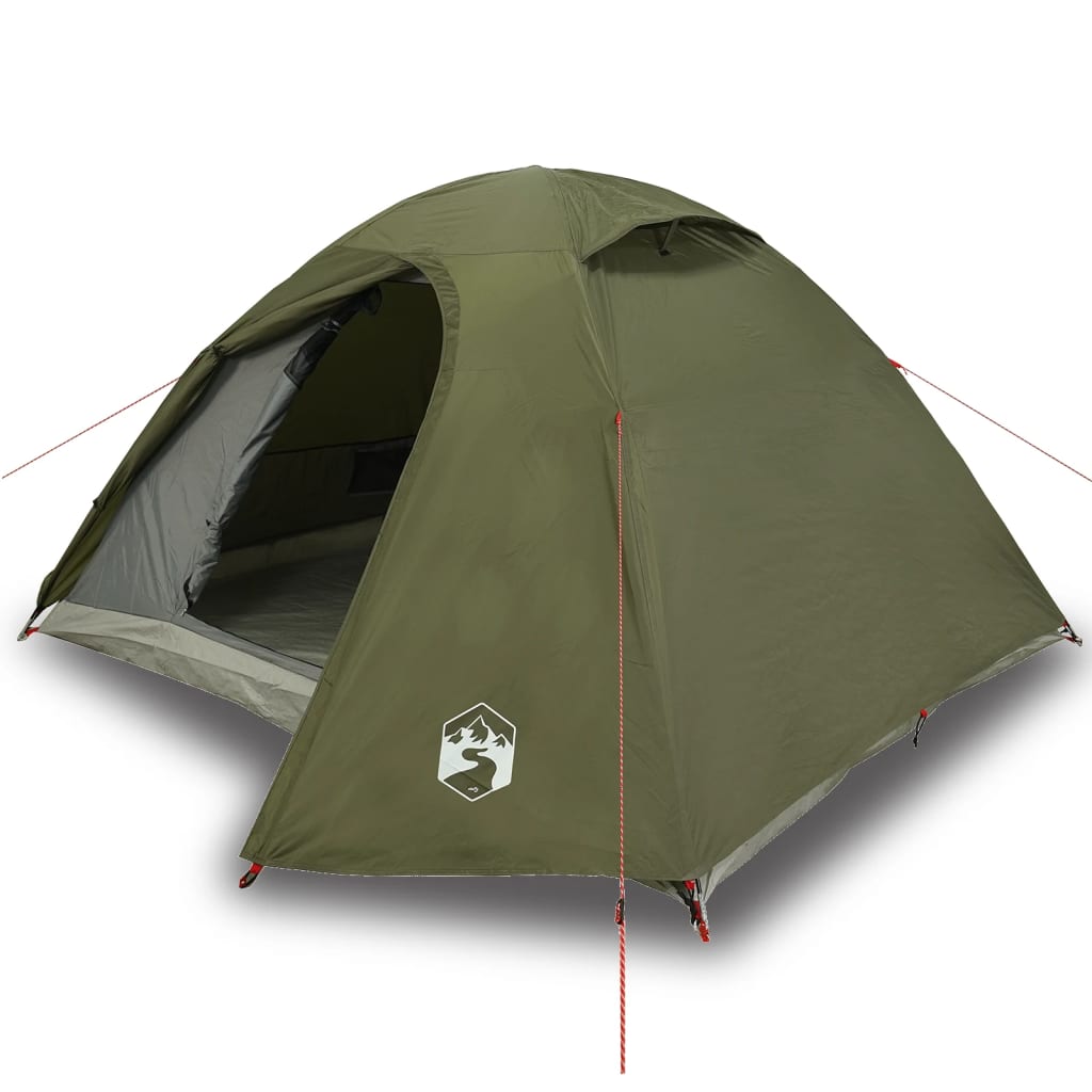 Koepeltent 4-persoons waterdicht olijfgroen is nu te koop bij PeponiXL, paradijselijk wonen!