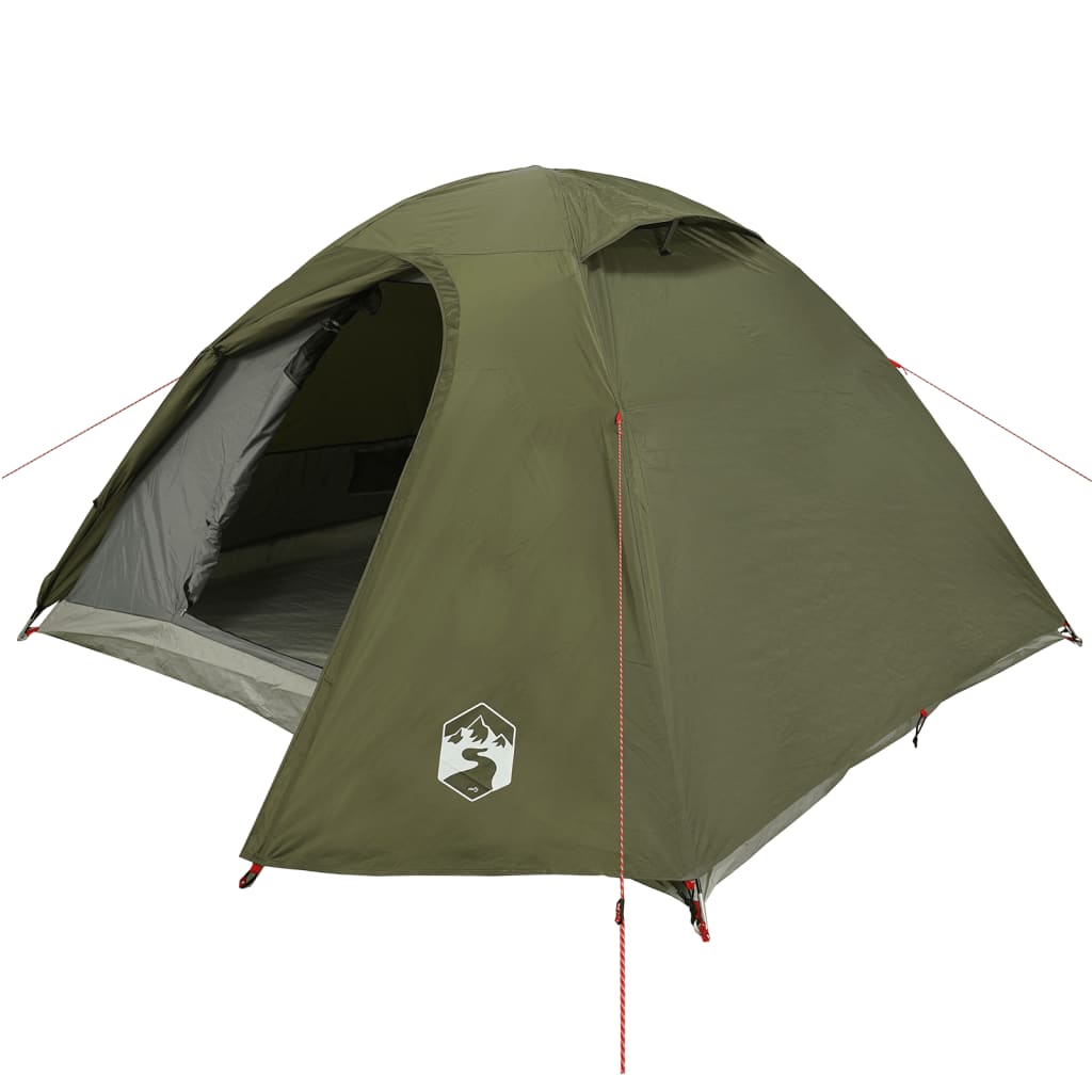 Koepeltent 4-persoons waterdicht olijfgroen is nu te koop bij PeponiXL, paradijselijk wonen!