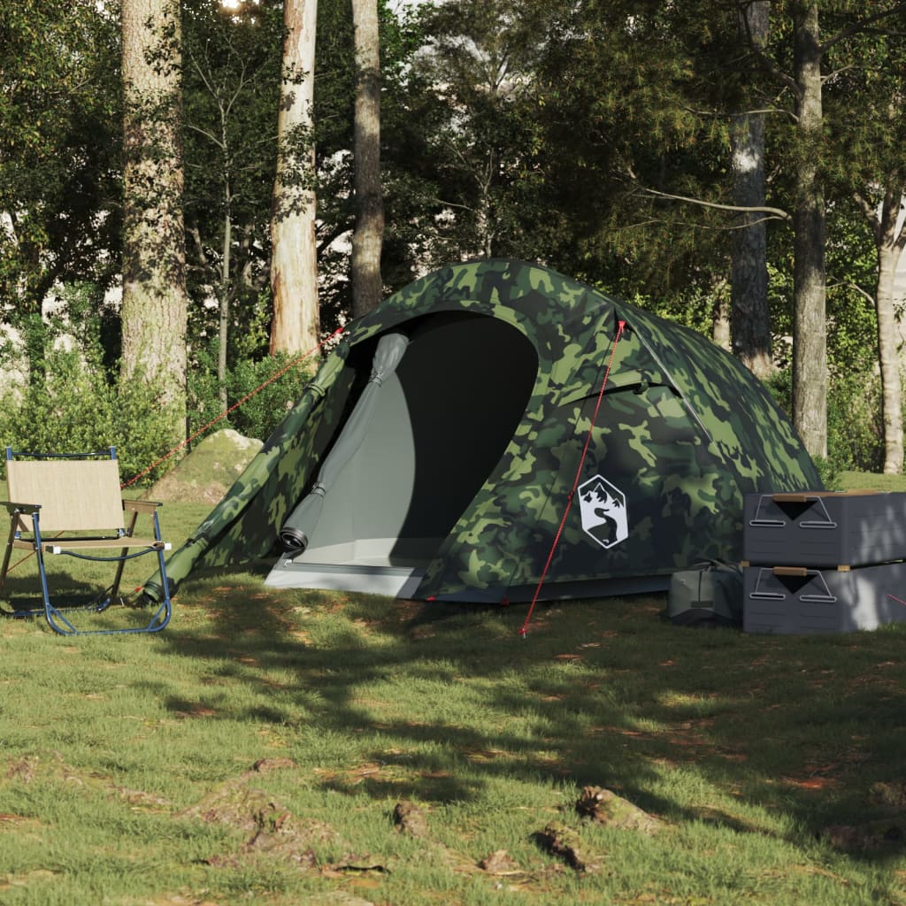 Tunneltent 3-persoons waterdicht camouflage is nu te koop bij PeponiXL, paradijselijk wonen!