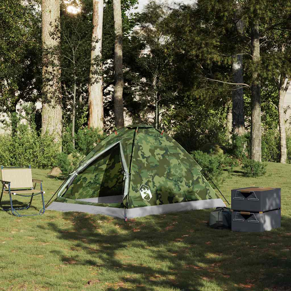 Koepeltent 2-persoons waterdicht camouflage is nu te koop bij PeponiXL, paradijselijk wonen!