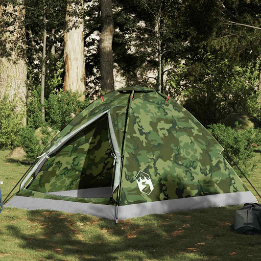 Koepeltent 2-persoons waterdicht camouflage is nu te koop bij PeponiXL, paradijselijk wonen!