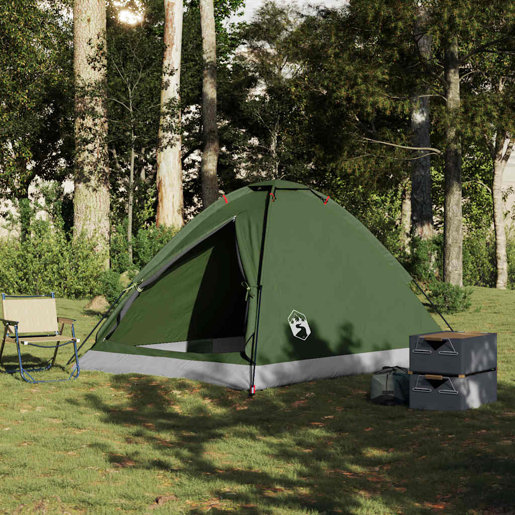 Koepeltent 4-persoons waterdicht olijfgroen is nu te koop bij PeponiXL, paradijselijk wonen!