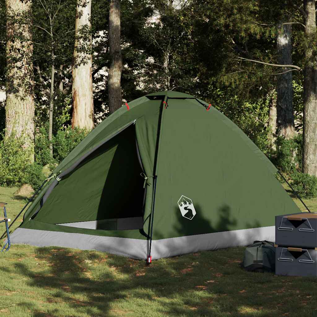 Koepeltent 4-persoons waterdicht olijfgroen is nu te koop bij PeponiXL, paradijselijk wonen!