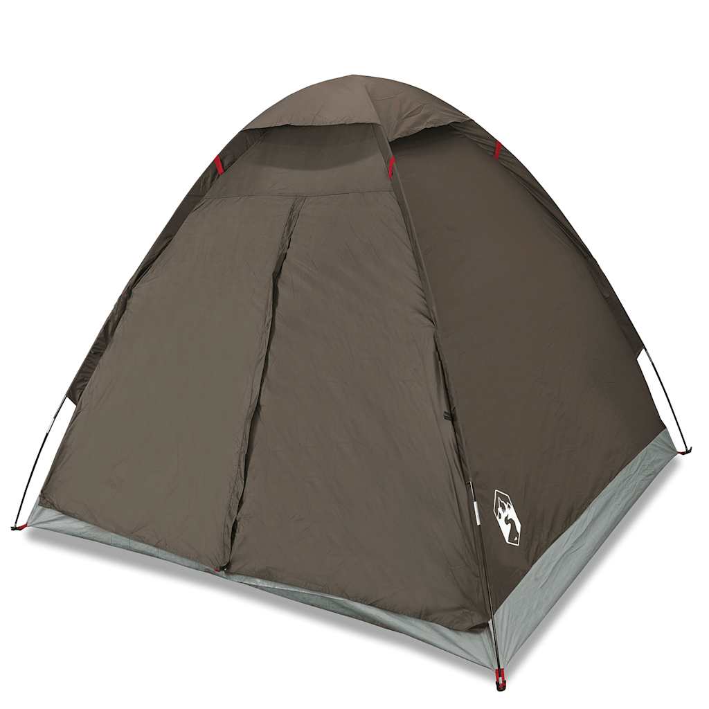 Koepeltent 4-persoons waterdicht bruin is nu te koop bij PeponiXL, paradijselijk wonen!