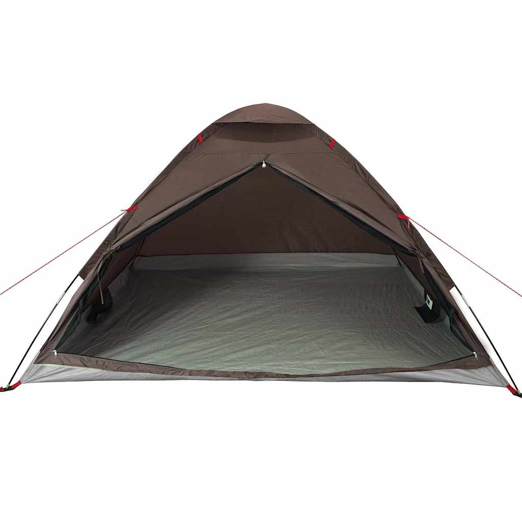 Koepeltent 4-persoons waterdicht bruin is nu te koop bij PeponiXL, paradijselijk wonen!