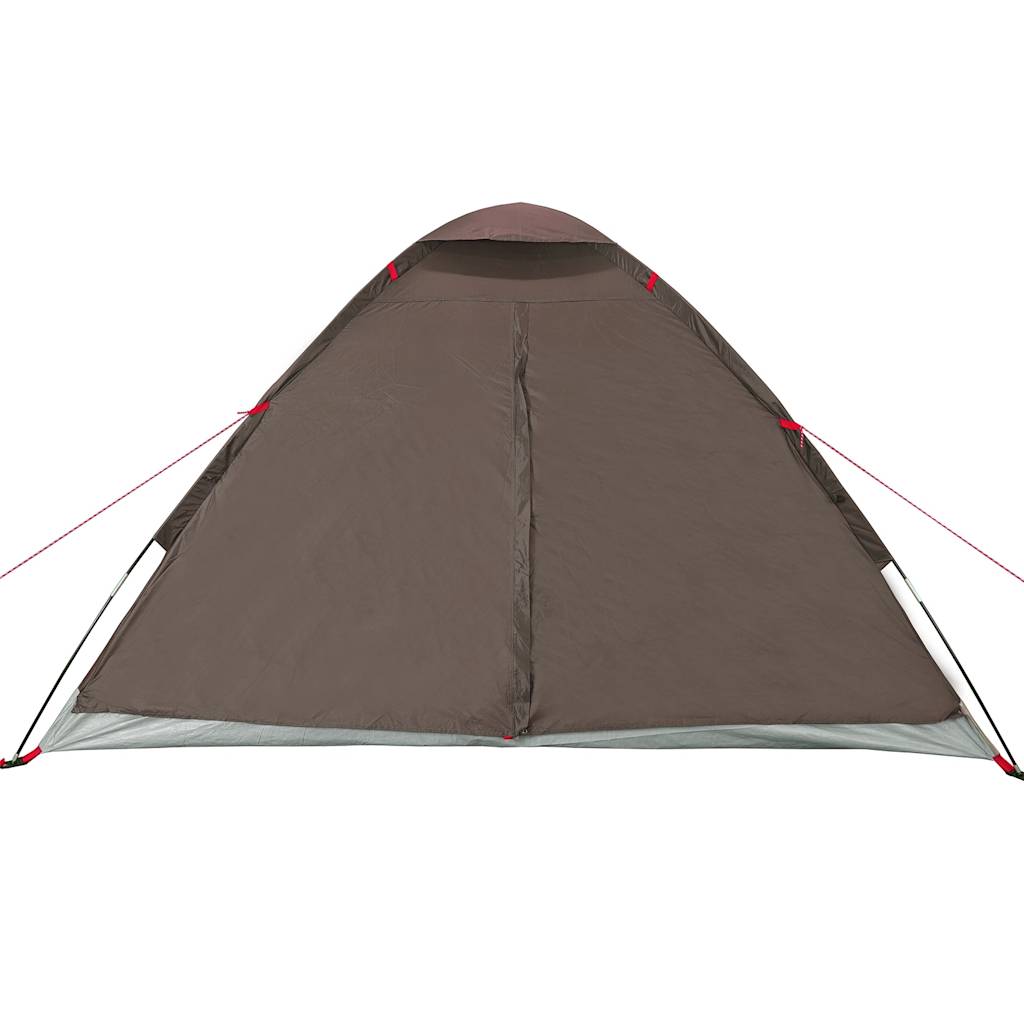 Koepeltent 4-persoons waterdicht bruin is nu te koop bij PeponiXL, paradijselijk wonen!