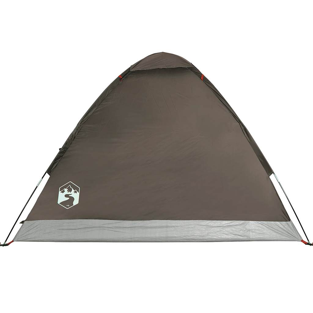 Koepeltent 4-persoons waterdicht bruin is nu te koop bij PeponiXL, paradijselijk wonen!
