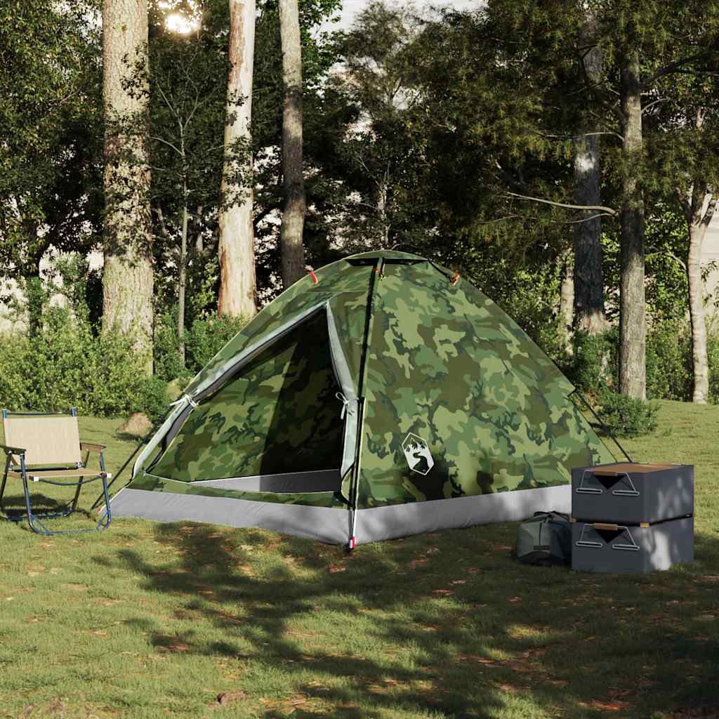 Koepeltent 4-persoons waterdicht camouflage is nu te koop bij PeponiXL, paradijselijk wonen!