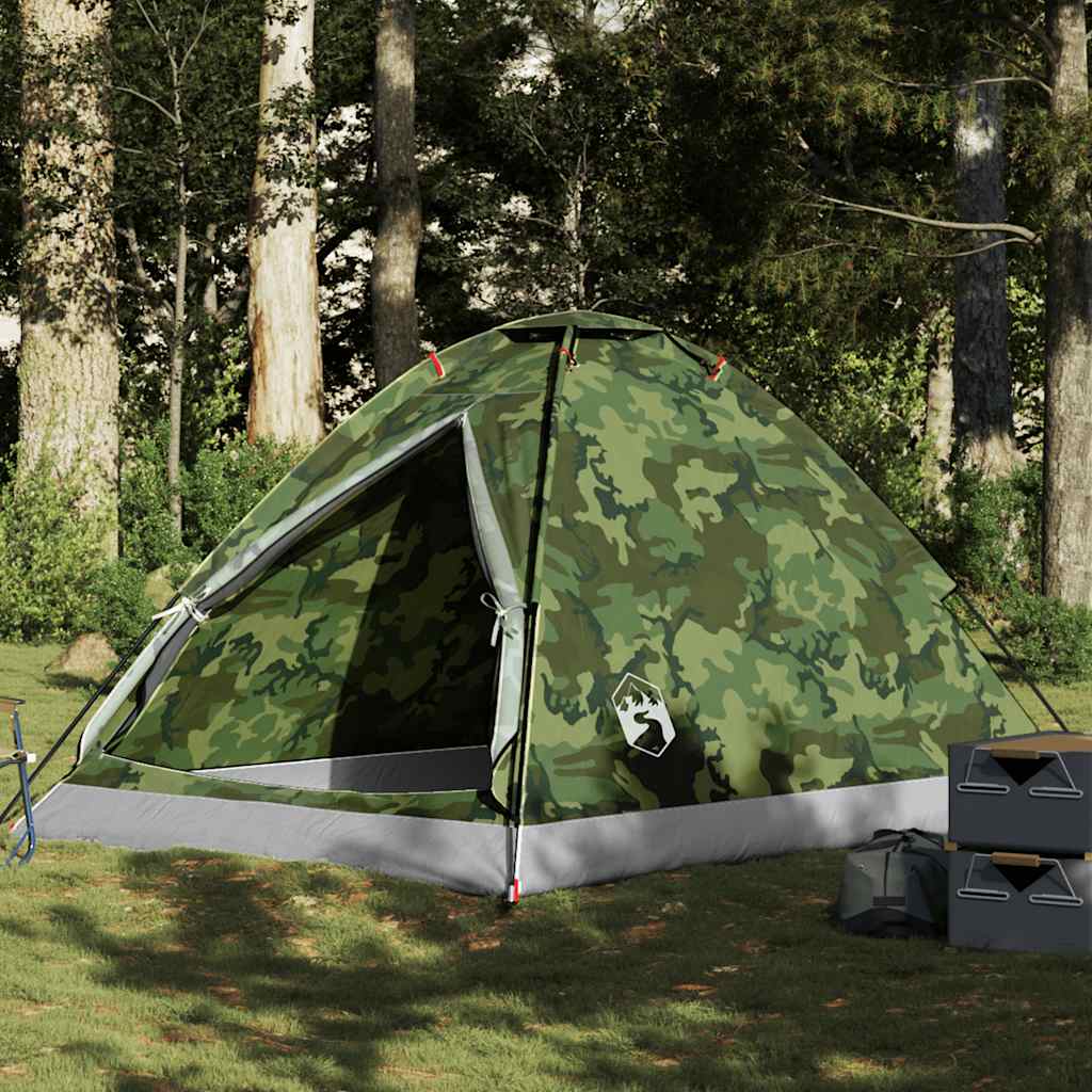 Koepeltent 4-persoons waterdicht camouflage is nu te koop bij PeponiXL, paradijselijk wonen!