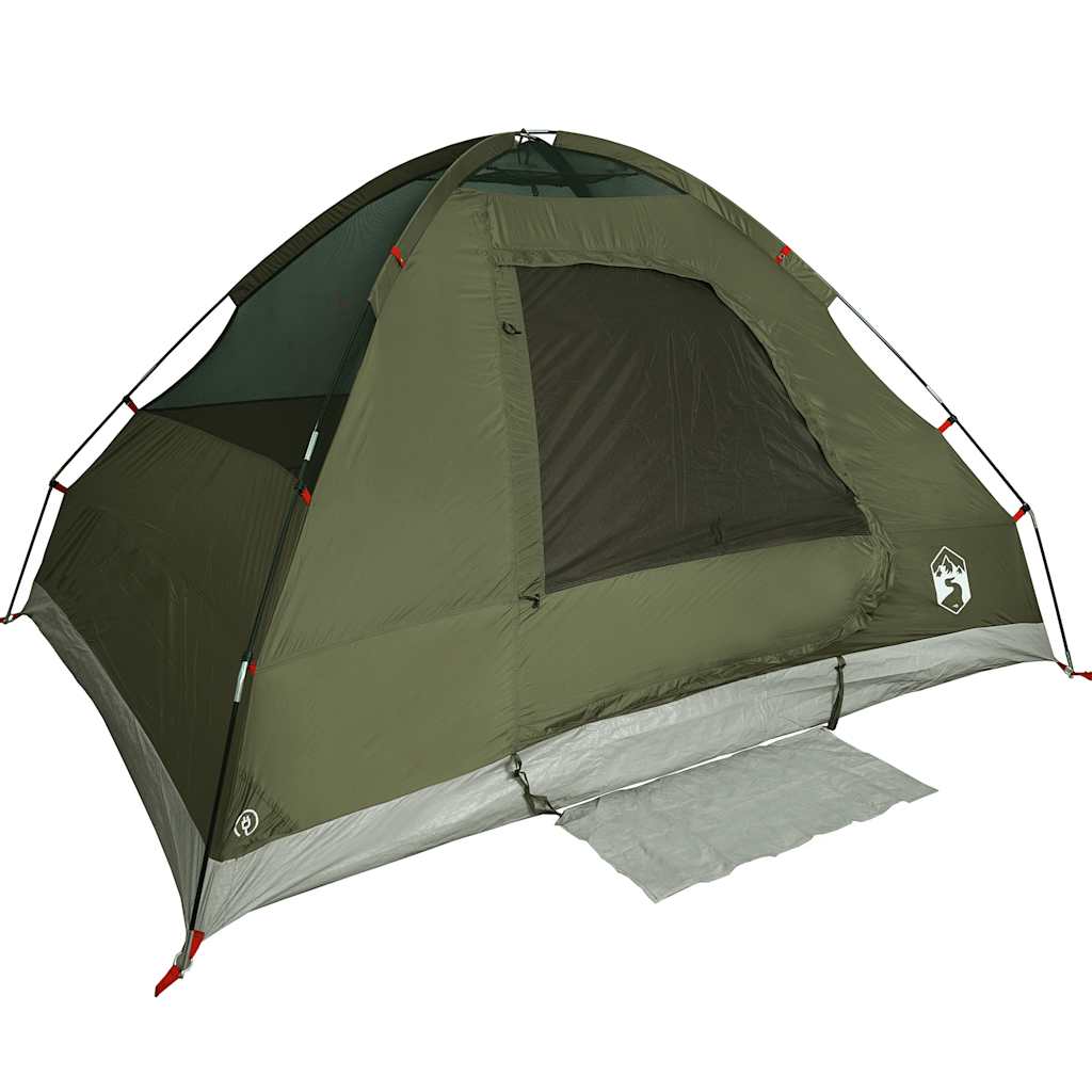 Koepeltent 2-persoons waterdicht olijfgroen is nu te koop bij PeponiXL, paradijselijk wonen!