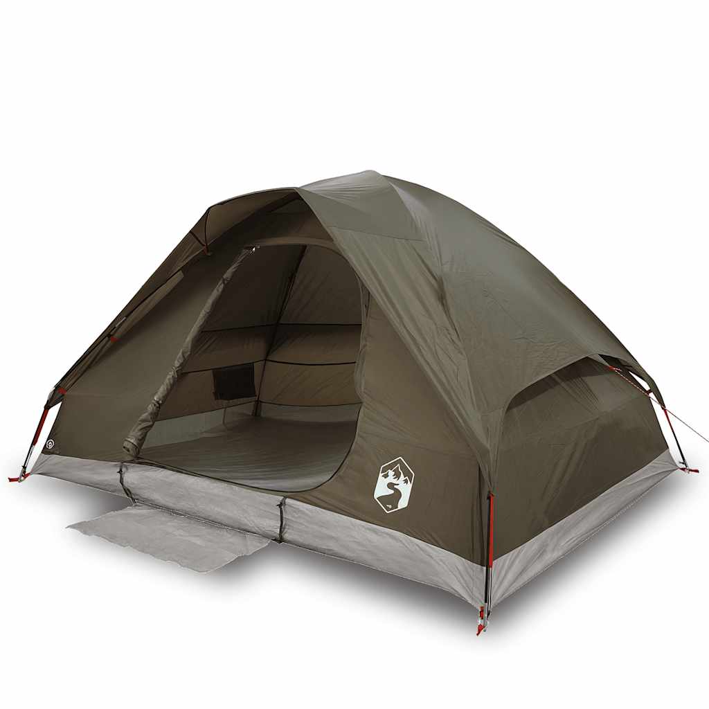 Koepeltent 2-persoons waterdicht bruin is nu te koop bij PeponiXL, paradijselijk wonen!