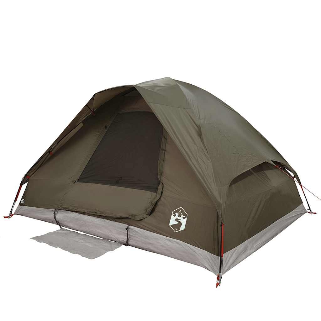 Koepeltent 2-persoons waterdicht bruin is nu te koop bij PeponiXL, paradijselijk wonen!