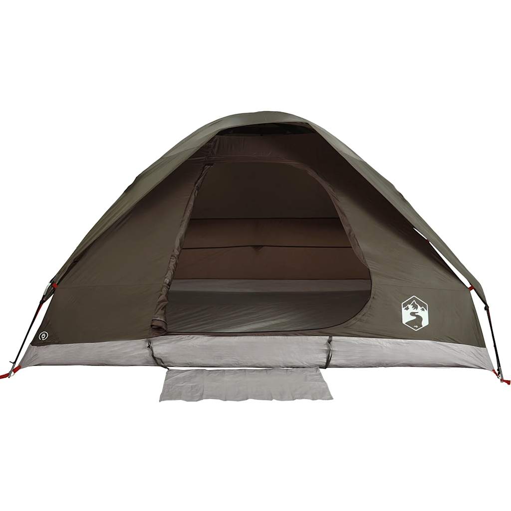 Koepeltent 2-persoons waterdicht bruin is nu te koop bij PeponiXL, paradijselijk wonen!