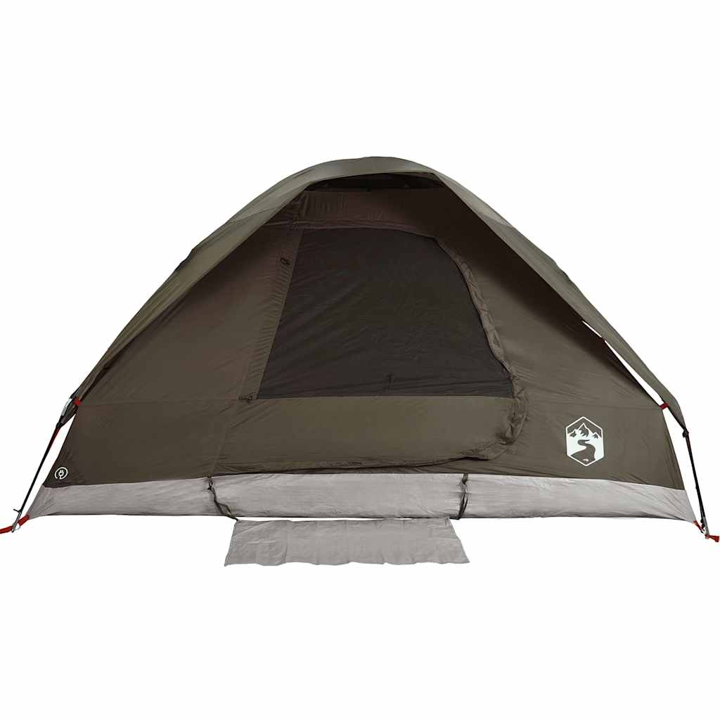 Koepeltent 2-persoons waterdicht bruin is nu te koop bij PeponiXL, paradijselijk wonen!