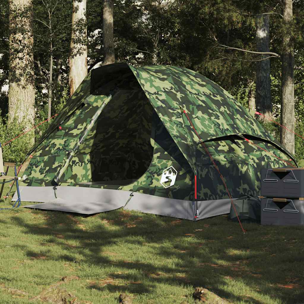 Koepeltent 2-persoons waterdicht camouflage is nu te koop bij PeponiXL, paradijselijk wonen!