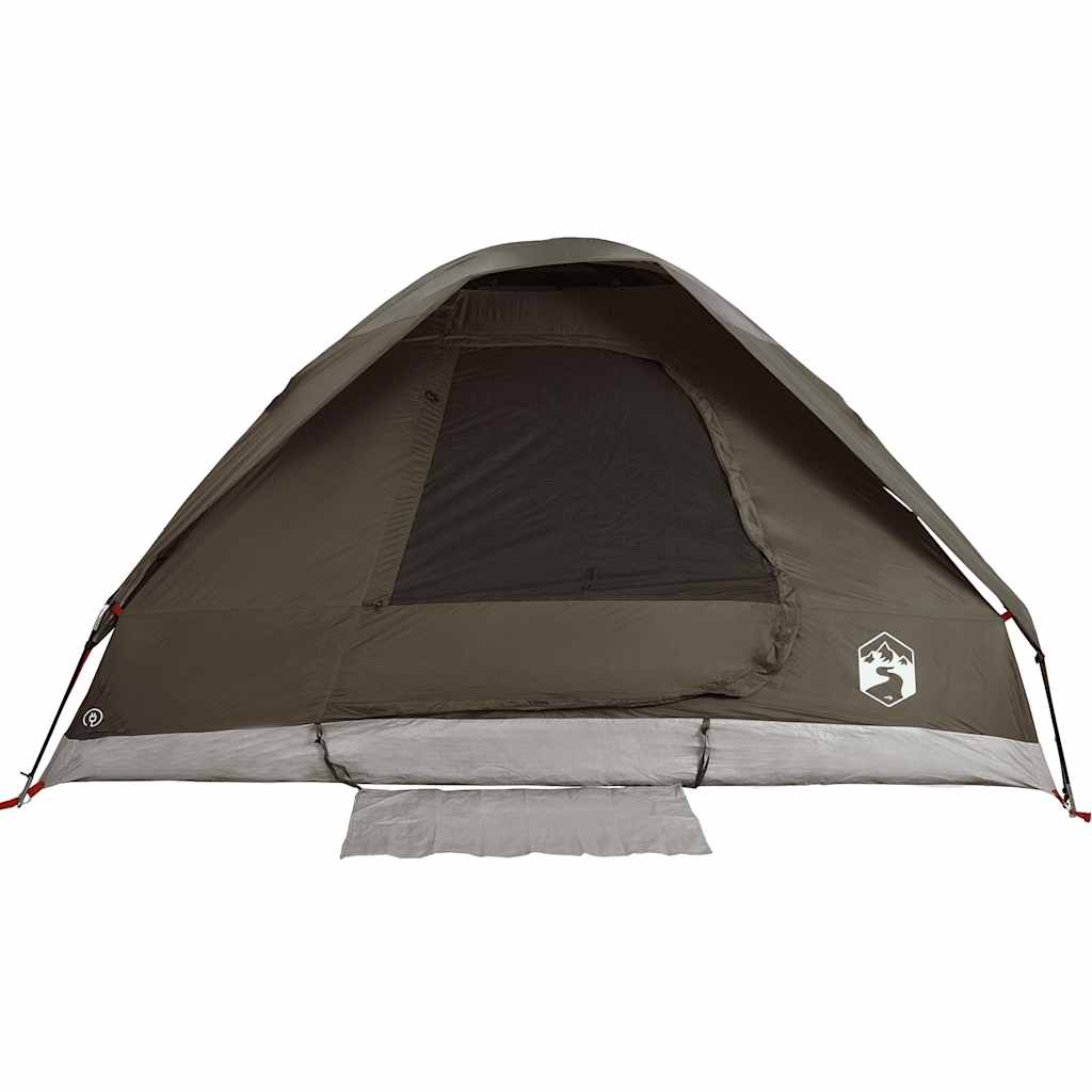 Koepeltent 4-persoons waterdicht bruin is nu te koop bij PeponiXL, paradijselijk wonen!