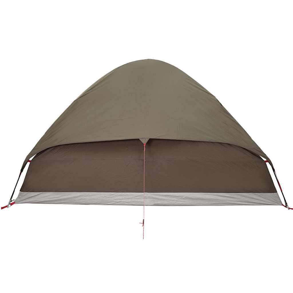 Koepeltent 4-persoons waterdicht bruin is nu te koop bij PeponiXL, paradijselijk wonen!