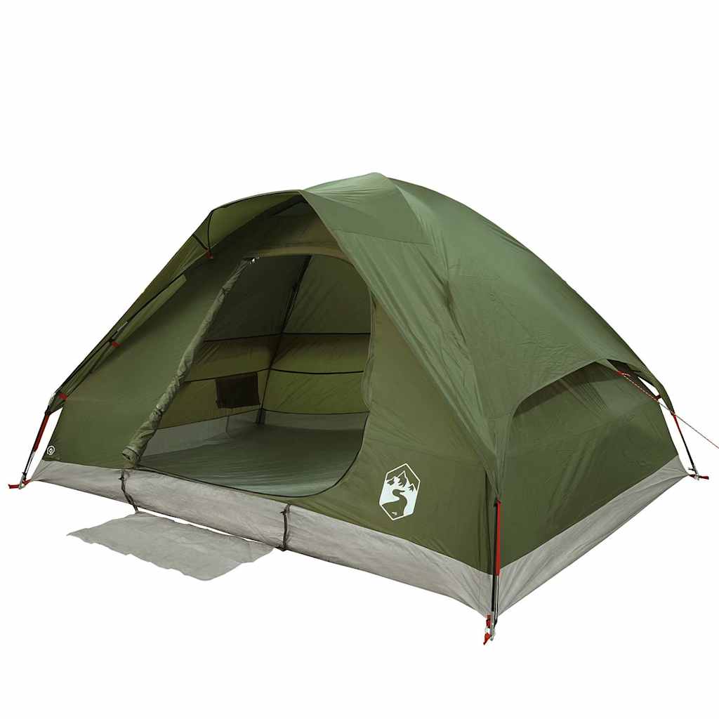 Koepeltent 6-persoons waterdicht olijfgroen is nu te koop bij PeponiXL, paradijselijk wonen!