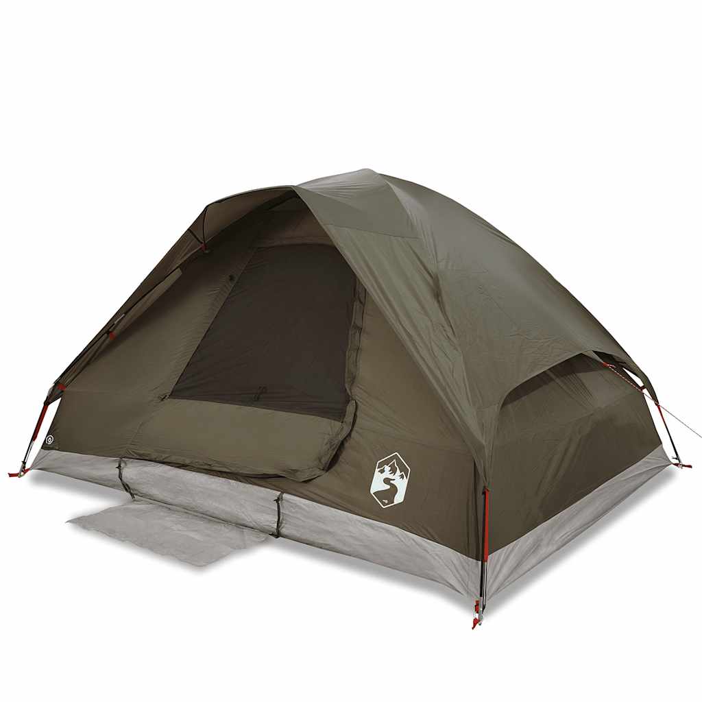 Koepeltent 6-persoons waterdicht bruin is nu te koop bij PeponiXL, paradijselijk wonen!