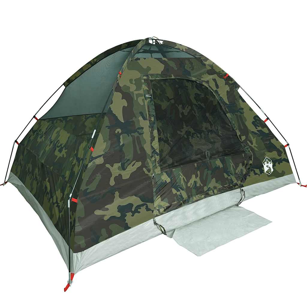 Koepeltent 6-persoons waterdicht camouflage is nu te koop bij PeponiXL, paradijselijk wonen!