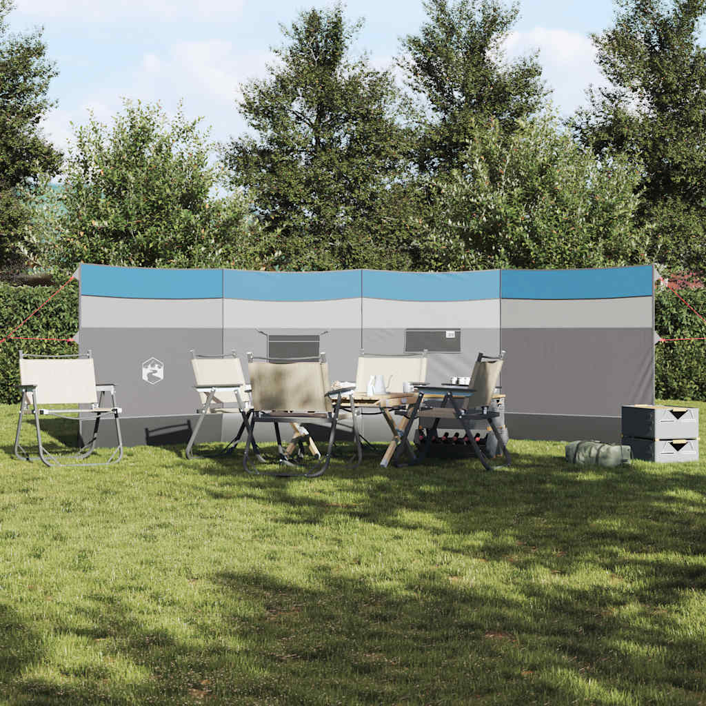Windscherm camping waterdicht 510x153 cm blauw is nu te koop bij PeponiXL, paradijselijk wonen!