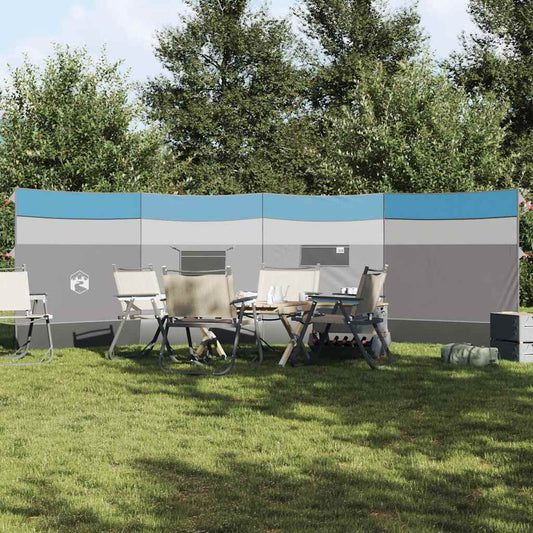 Windscherm camping waterdicht 510x153 cm blauw is nu te koop bij PeponiXL, paradijselijk wonen!