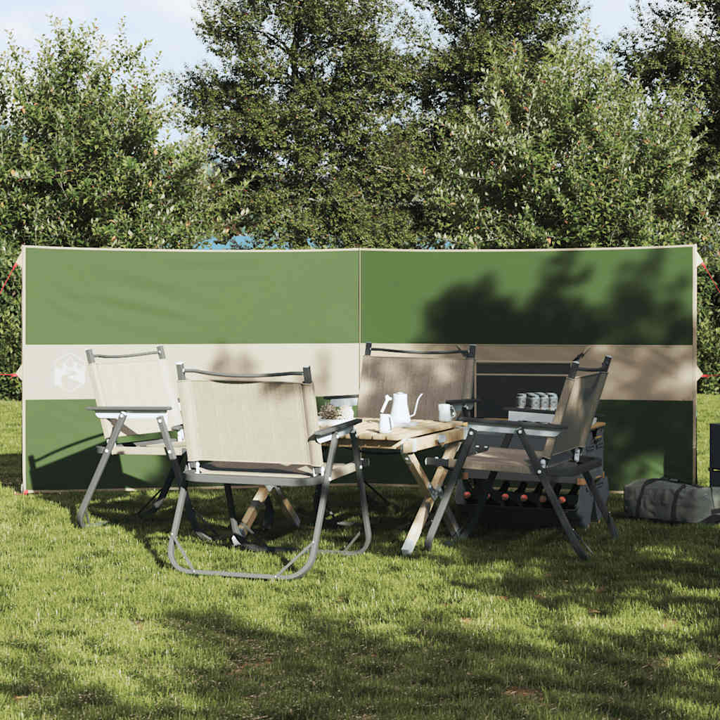 Windscherm camping waterdicht 344x120 cm groen is nu te koop bij PeponiXL, paradijselijk wonen!
