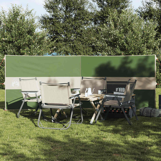 Windscherm camping waterdicht 344x120 cm groen is nu te koop bij PeponiXL, paradijselijk wonen!