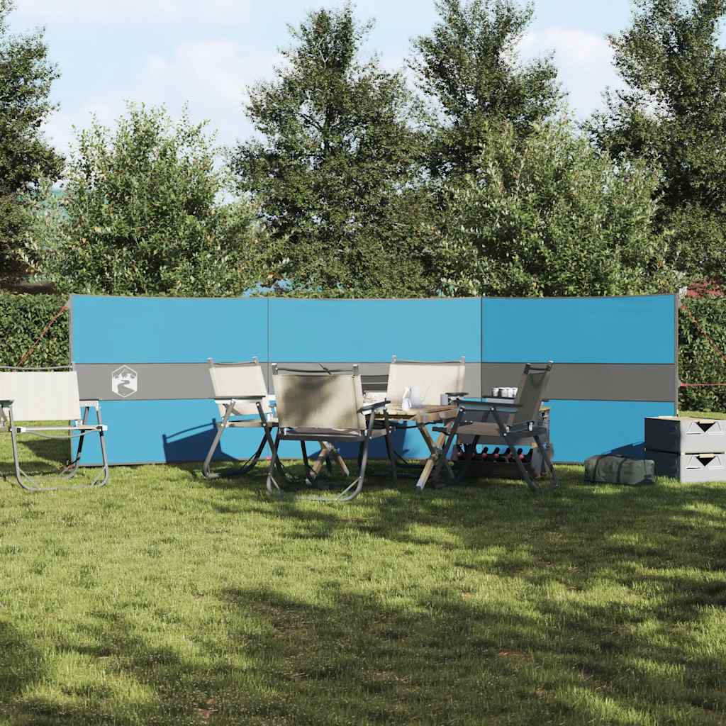 Windscherm camping waterdicht 490x123 cm blauw is nu te koop bij PeponiXL, paradijselijk wonen!