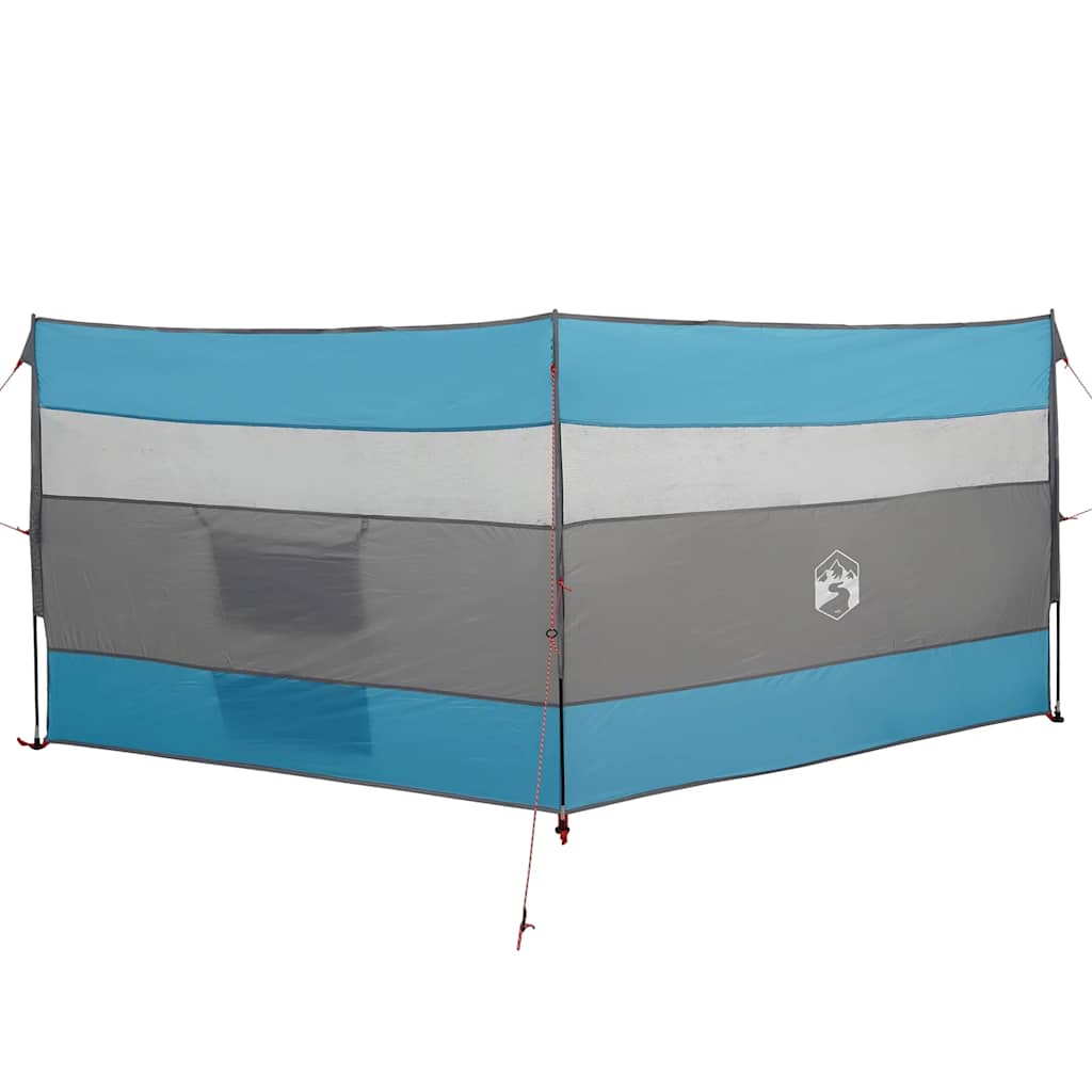 Windscherm camping waterdicht 340x130 cm blauw is nu te koop bij PeponiXL, paradijselijk wonen!