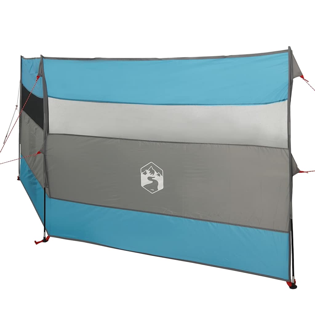 Windscherm camping waterdicht 340x130 cm blauw is nu te koop bij PeponiXL, paradijselijk wonen!