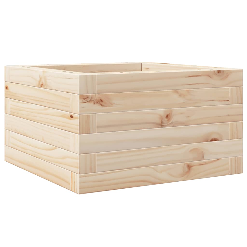 Plantenbak 40x40x23 cm massief grenenhout is nu te koop bij PeponiXL, paradijselijk wonen!