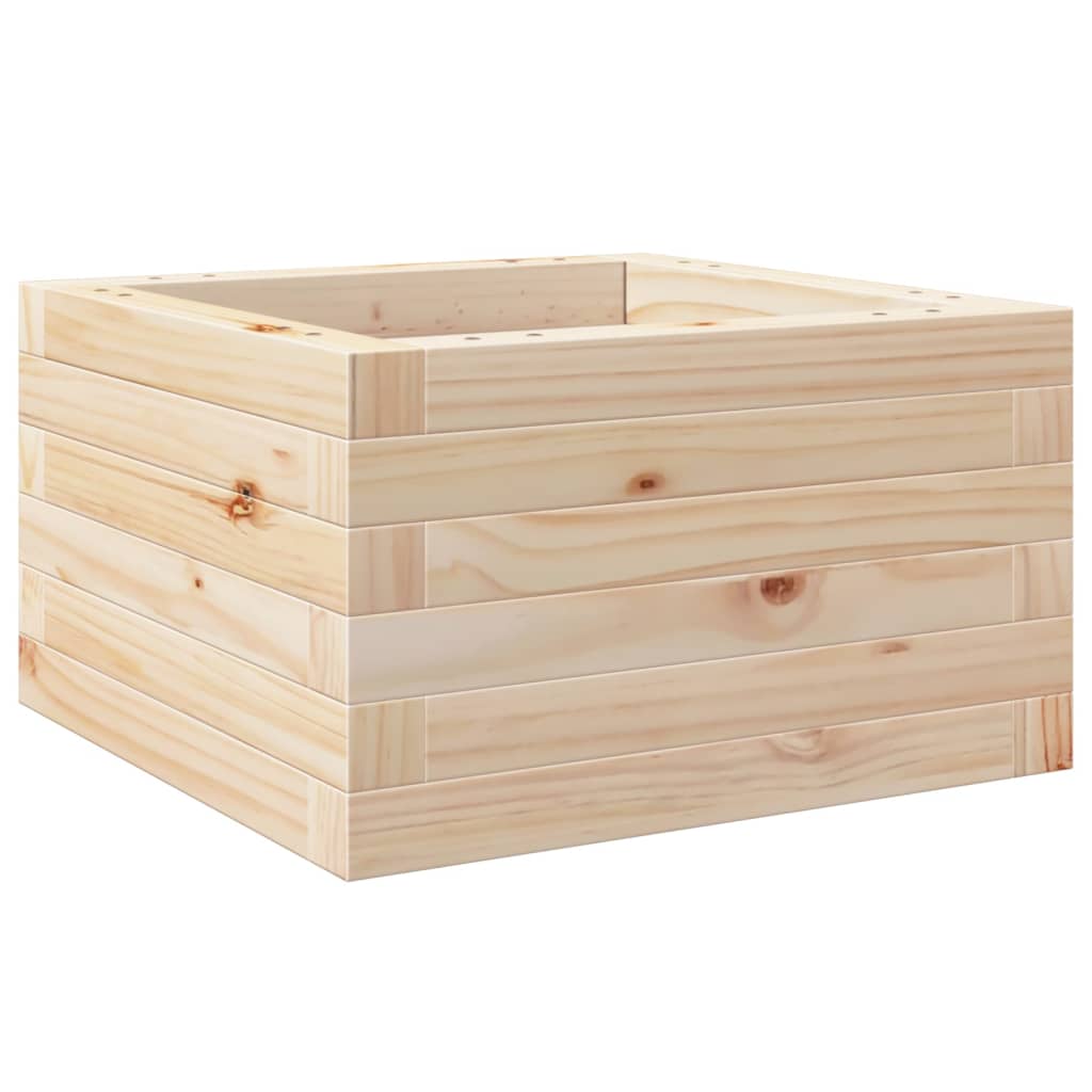 Plantenbak 40x40x23 cm massief grenenhout is nu te koop bij PeponiXL, paradijselijk wonen!